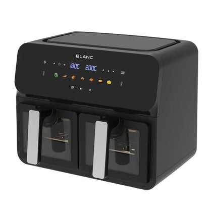 Freidora De Aire Doble Blanc Digital 9l 1700w Bfnd9 9 Litros Negro