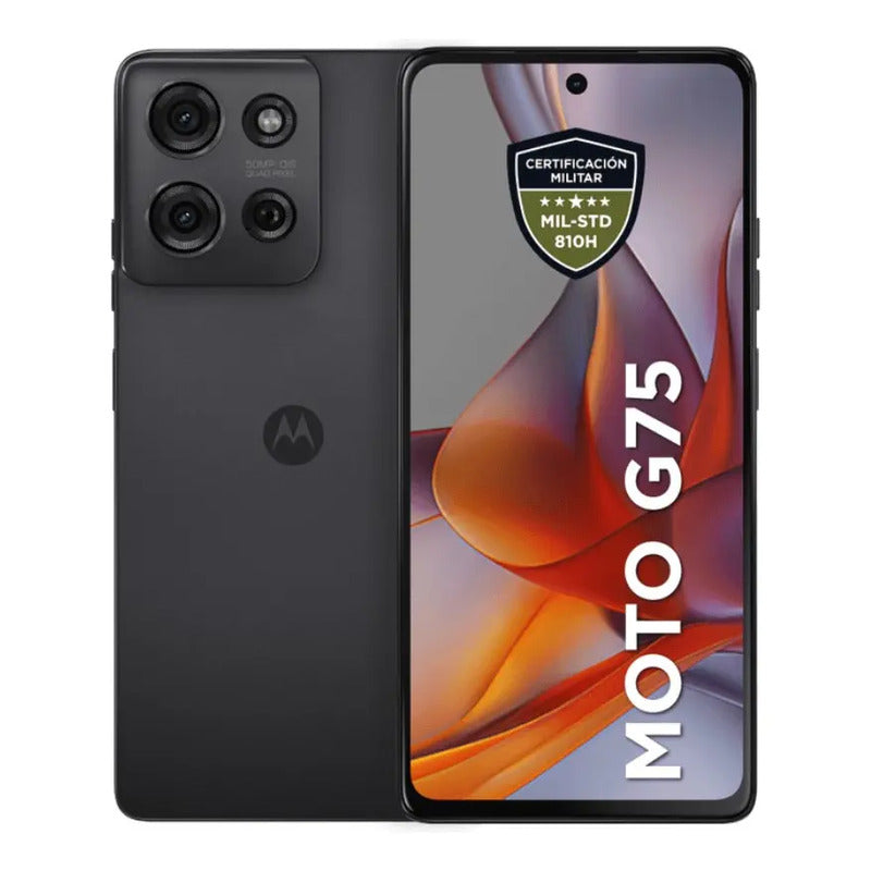 Motorola Moto G75 256gb 8gb Gris Certificación Militar - Excelente (Reacondicionado) Charcoal Grey