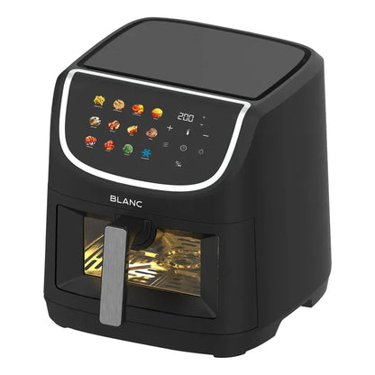 Freidora De Aire Blanc Digital 12 Programas 8l 1800w Bfn8 Negro 8 Litros