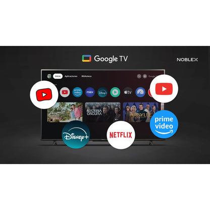 Smart Tv Noblex 65 Uhd 4k Google Tv Bluetooth Hdmi Usb Dv65x8580