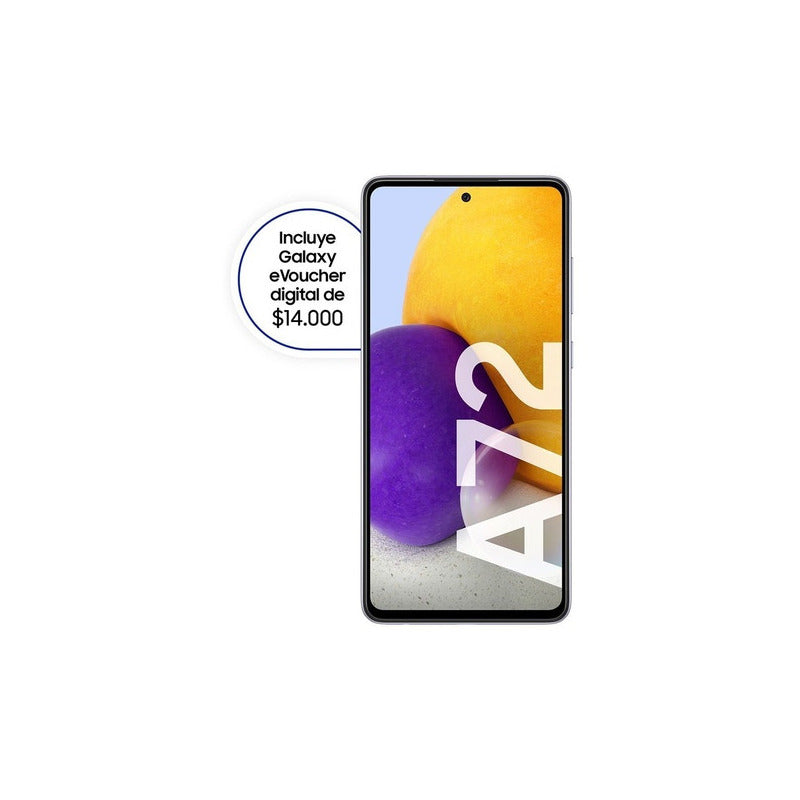 Celular Samsung Galaxy A72 128gb + 6gb Ram 90hz Color Violeta - Aceptable (Reacondicionado)
