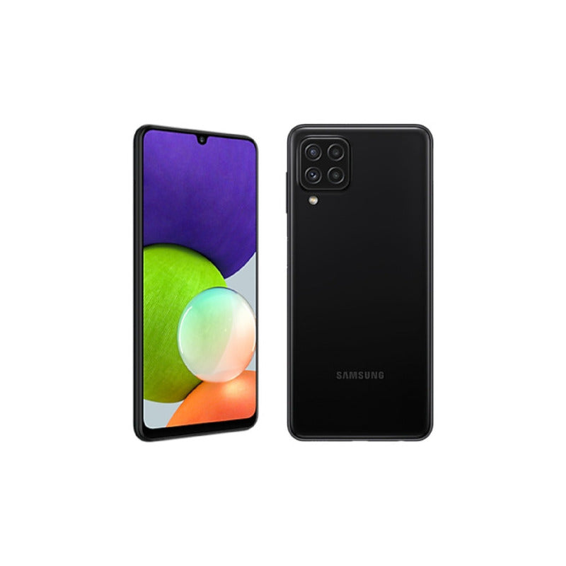 Samsung Galaxy A22 128 Gb Negro 4 Gb Ram - Bueno (Reacondicionado)