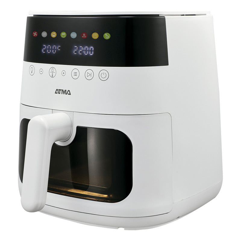 Freidora De Aire Atma Fr246awp 1750w 6 Litros Y Control Táctil