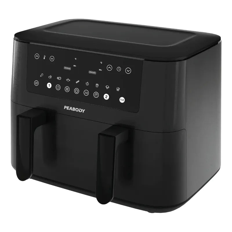 Freidora De Aire Peabody Regulable Xl 9lts Pe-afdb910n Negro Negro