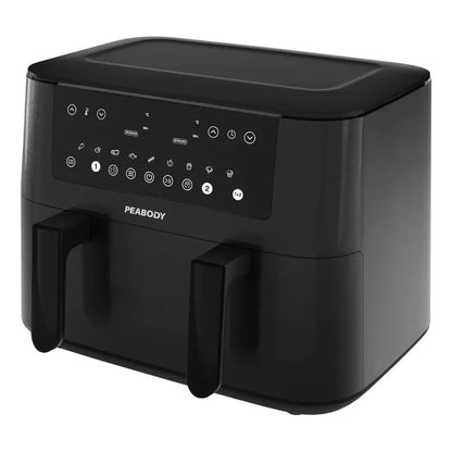 Freidora De Aire Peabody Regulable Xl 9lts Pe-afdb910n Negro Negro