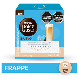Cápsulas Dolce Gusto De Café Frappé Nescafé Pack De 10 Refrescante Y Cremoso