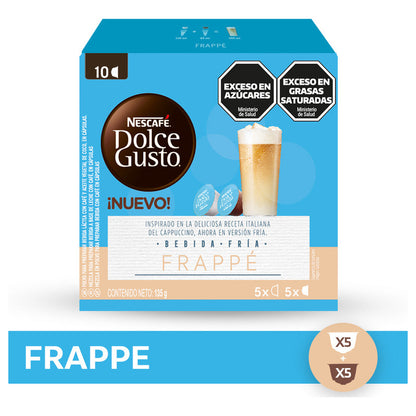 Cápsulas Dolce Gusto De Café Frappé Nescafé Pack De 10 Refrescante Y Cremoso