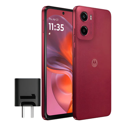 Celular Moto G05 128gb 4 Ram Rojo