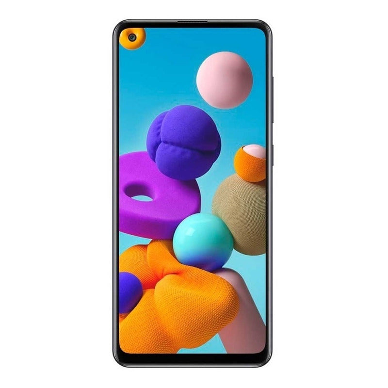 Samsung Libre Galaxy A21s Negro 64gb - Bueno (Reacondicionado)