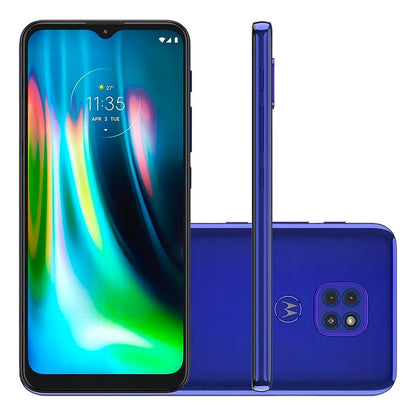 Moto G9 Play 64 Gb Azul Eléctrico 4 Gb Ram - Aceptable (Reacondicionado)
