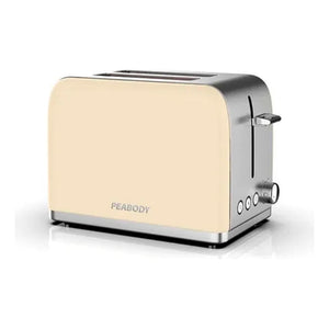 Tostadora Peabody Pe-t387i 3 Funciones 6 Niveles 1050w Color Marfil