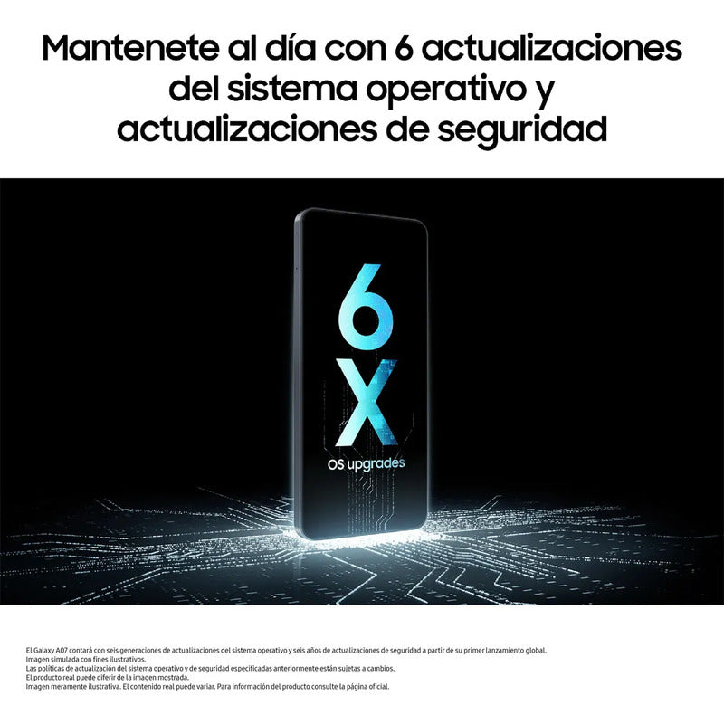 Samsung Galaxy A07 Negro