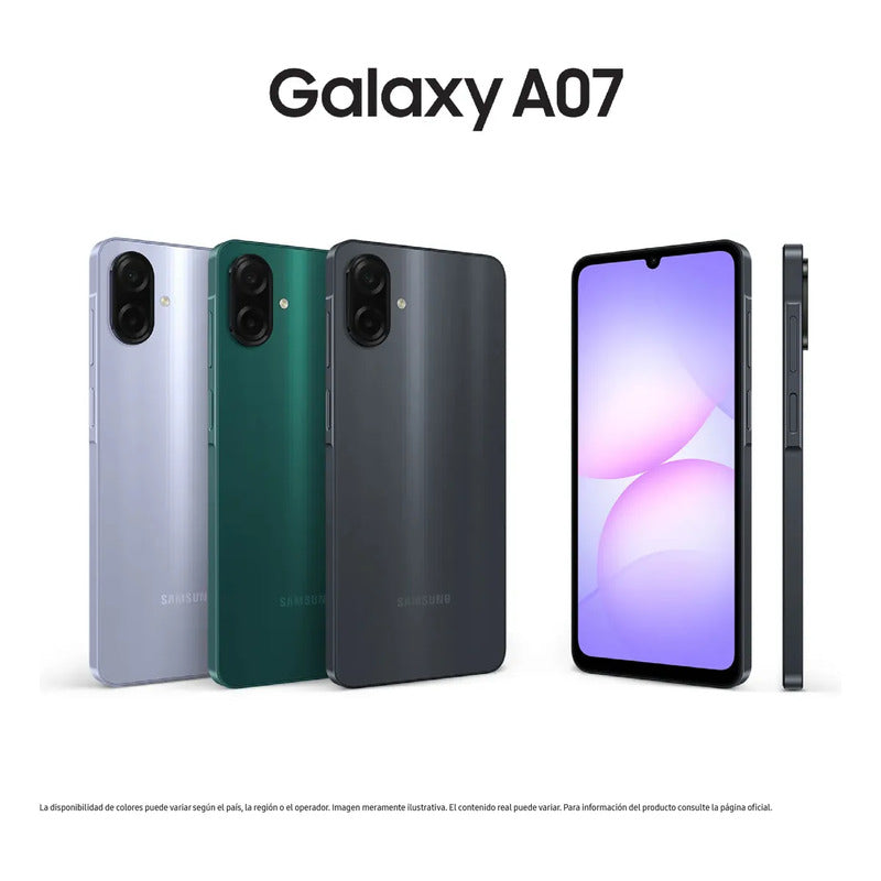 Samsung Galaxy A07 Negro