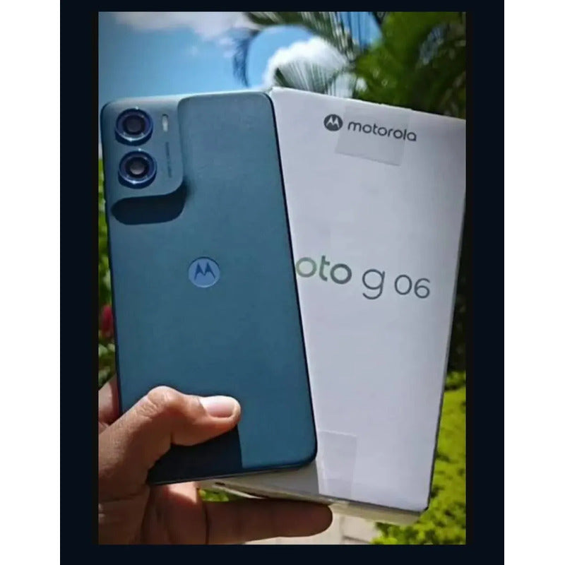 Moto G06 64gb Nfc Tapestry Azul