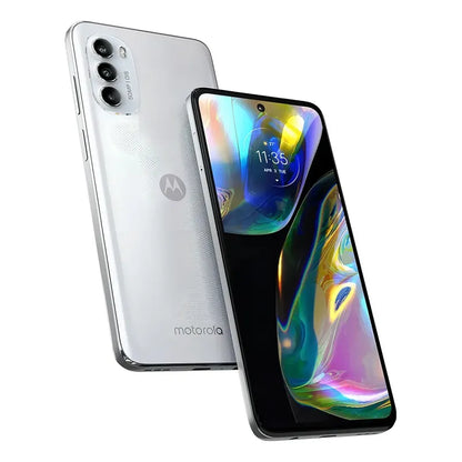 Celular Motorola Moto G82 5g 128gb + 6gb Ram Amoled 120hz Color Blanco - Aceptable (Reacondicionado)