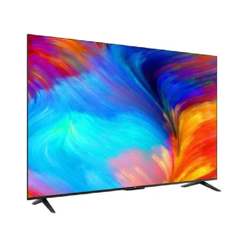 Televisor Tcl 55  Led 4k Uhd Con Google Tv L55p635 Color Negro