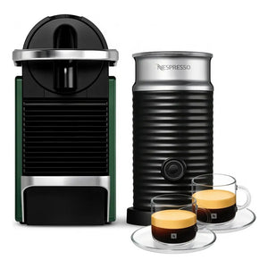 Cafetera Nespresso Pixie Bundle Pack Automática Para Cápsulas Monodosis Verde