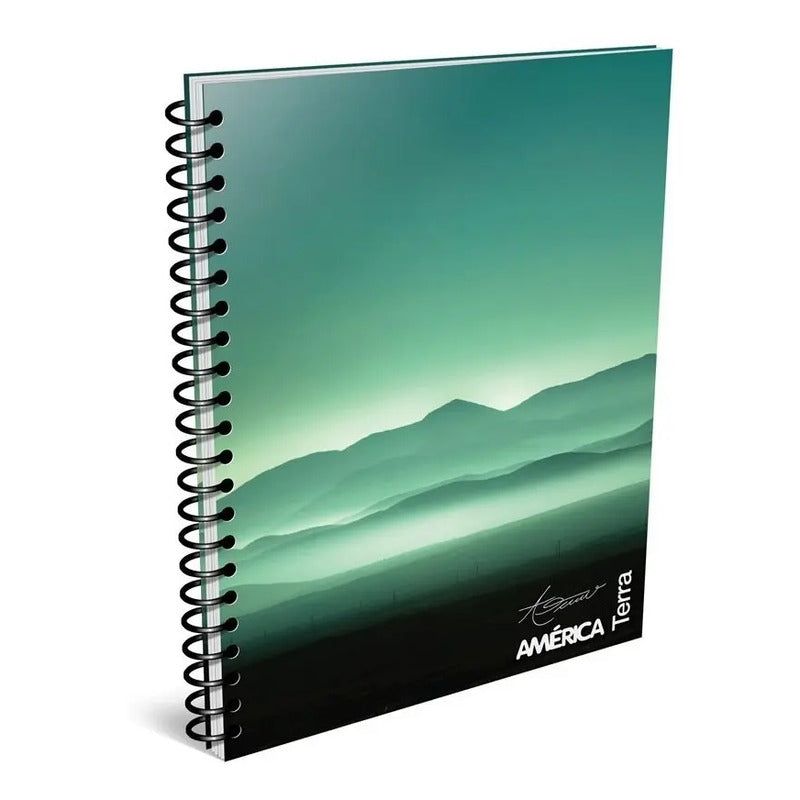 Cuaderno Universitario Cuadriculado Pack X10 Terra Surtidas