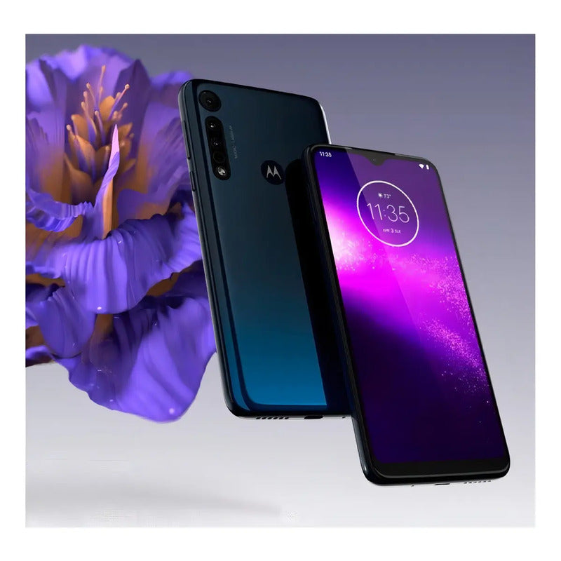 Motorola One Macro 64 Gb Space Blue 4 Gb Ram - Excelente (Reacondicionado)