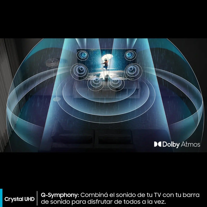Smart Tv Samsung 55 Cristal Uhd 4k Cu7000