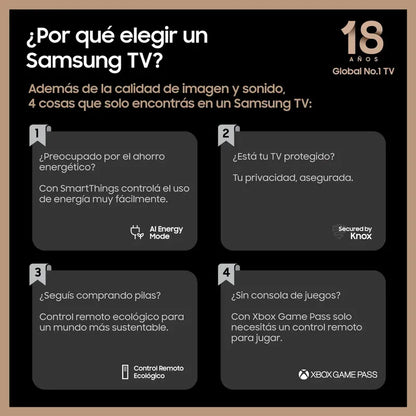 Smart Tv Samsung 55 Qled Serie D 4k