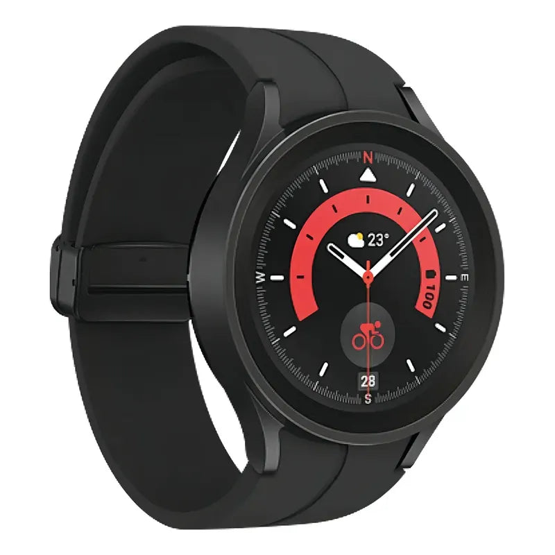Smartwatch Samsung Galaxy Watch5 45mm Pro Black Color De La Caja Negro - Excelente (Reacondicionado)