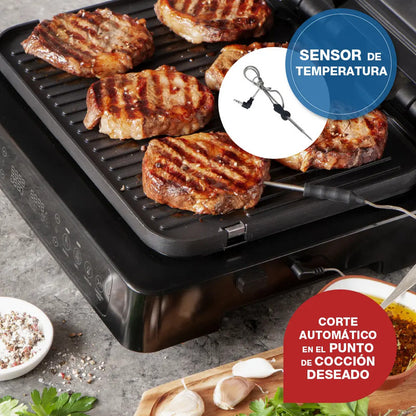 Freidora De Aire Sin Aceite Multifunción Peabody Pe-afg02n 7 Litros 1650w Color Negro