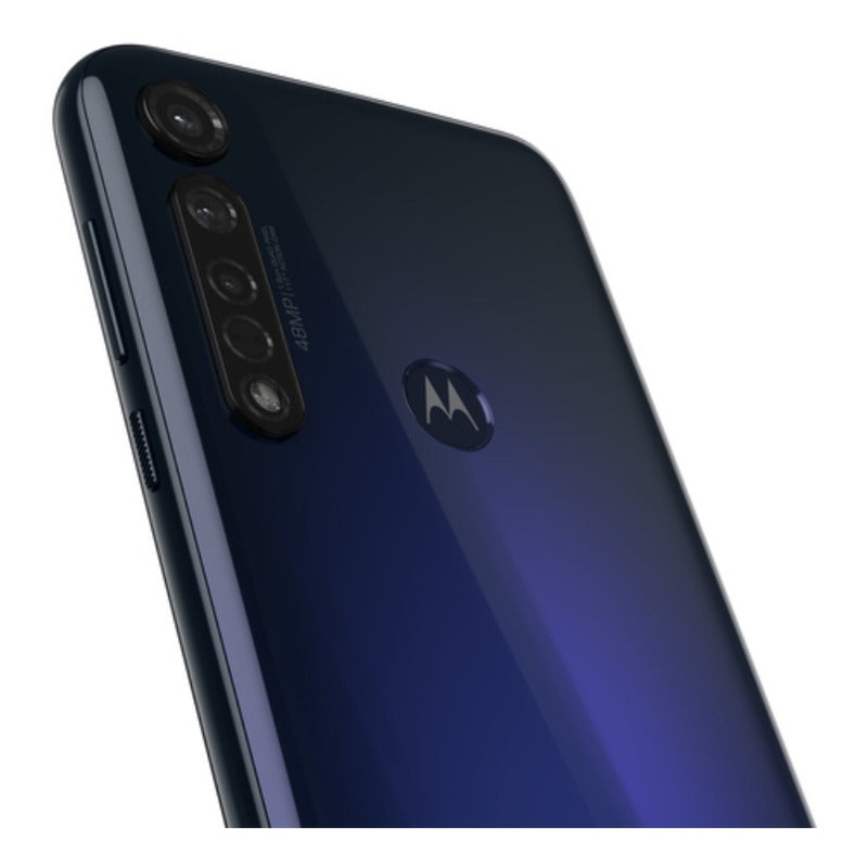 Moto G8 Plus 64 Gb Azul Nocturno 4 Gb Ram - Aceptable (Reacondicionado)