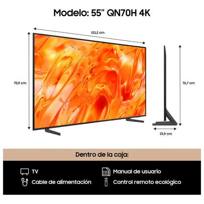 Televisor Samsung Vision Ai De 65 Pulgadas Neo Qled 4k Qn70h