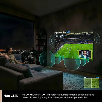 Pantalla Samsung 55 Neo Qled Qn70h 4k Smart Tv (2026)
