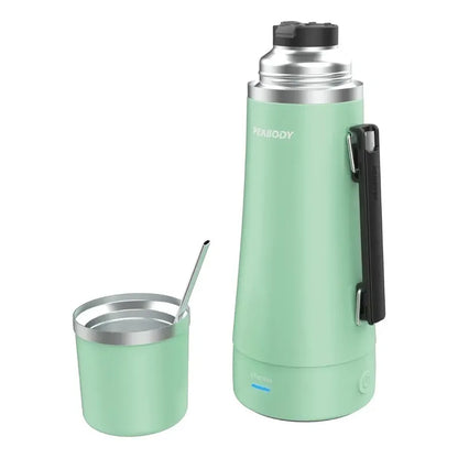 Termo Eléctrico Peabody Pe-et1001v Verde Todo En Uno 1lt Verde