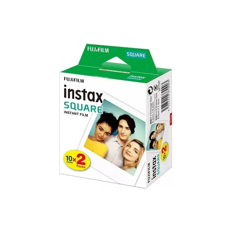 Fujifilm Instax Square - Película Para Fujifilm Instax 20 Exposiciones