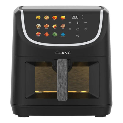 Freidora De Aire Blanc Digital 12 Programas 8l 1800w Bfn8 Negro 8 Litros