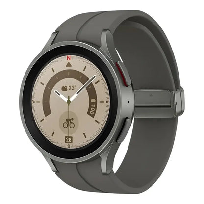 Samsung Galaxy Watch5 Pro Bluetooth (45mm) Caja Gris Titanio Malla Gris Titanio Bisel Gris Titanio - Aceptable (Reacondicionado)