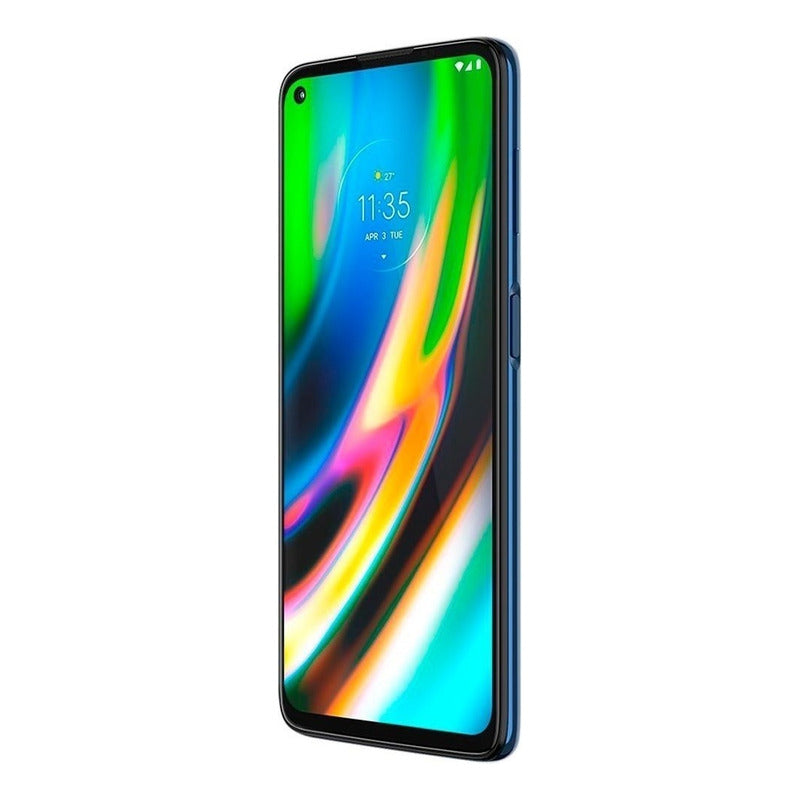 Moto G9 Plus 128 Gb Azul Dive 4 Gb Ram - Excelente (Reacondicionado)