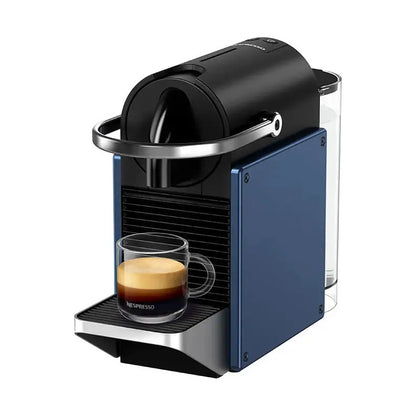 Cafetera Nespresso Pixie Redesign Azul Y Negra Para Café En Color Azul Y Negro