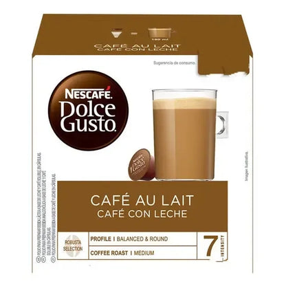 Caja 10 Capsulas Dolce Gusto Au Lait Nescafe
