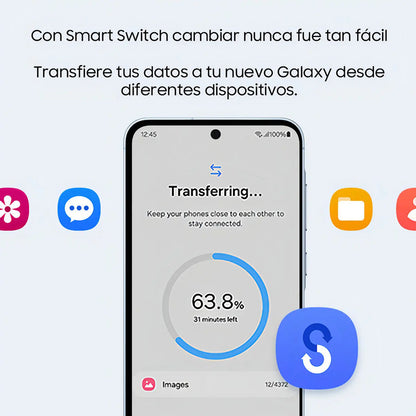 Samsung Galaxy Galaxy A55 5g Dual Sim 256 Gb Azul Claro 8 Gb Ram - Bueno (Reacondicionado) Celeste