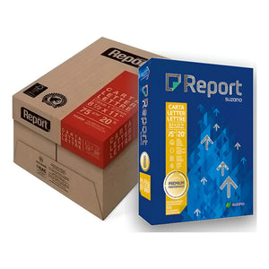 Resmas Report Carta 75 Grs Caja X 10 Unidades Blanco