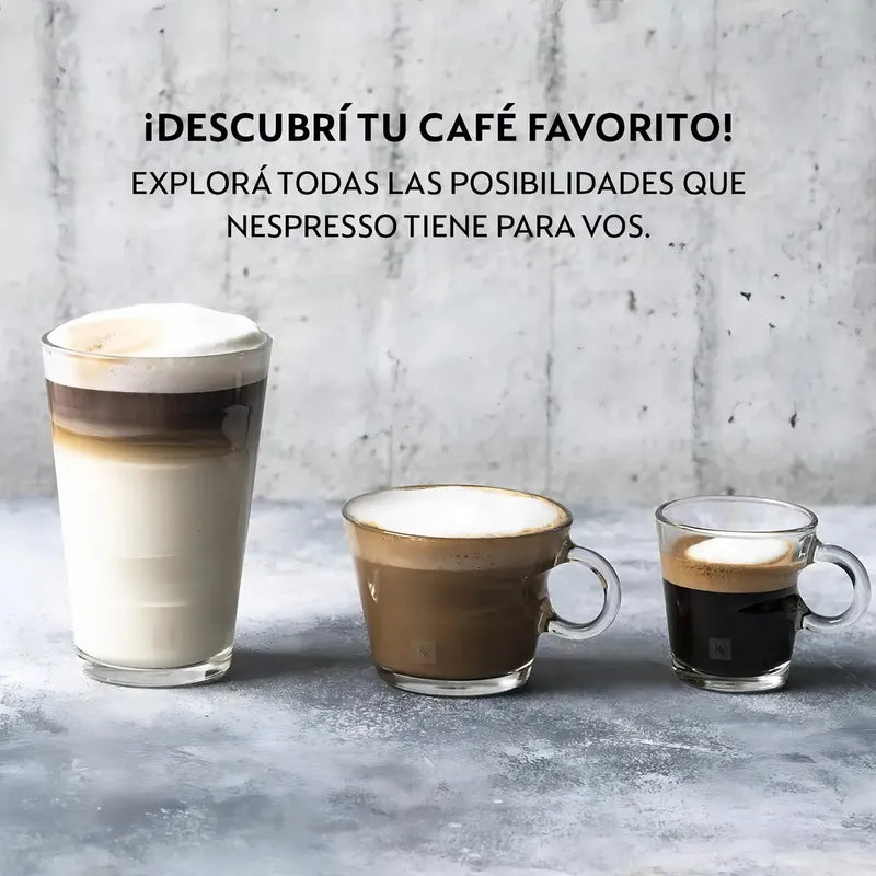 Cafetera Nespresso Pixie + Aeroccino Verde