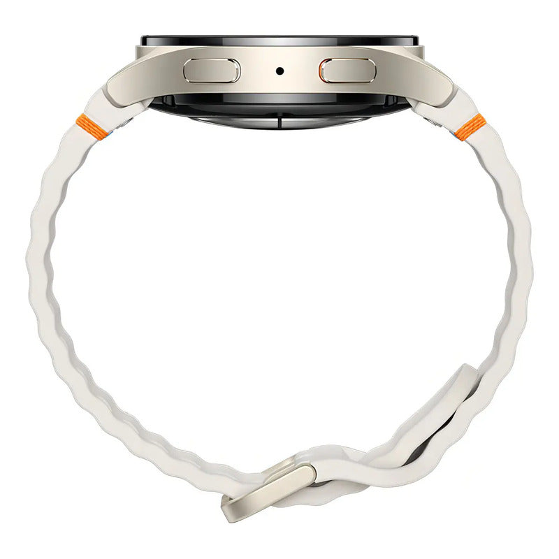 Reloj Inteligente Samsung Galaxy Watch7 De 40 Mm Con Bluetooth, Galaxy Ai, Pantalla De Cristal De Zafiro Color Crema - Excelente (Reacondicionado)