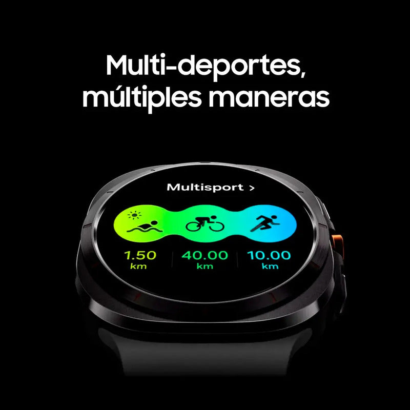 Samsung Galaxy Smartwatch 7 Ultra 47 Mm Titanio Plateado - Excelente (Reacondicionado) Negro