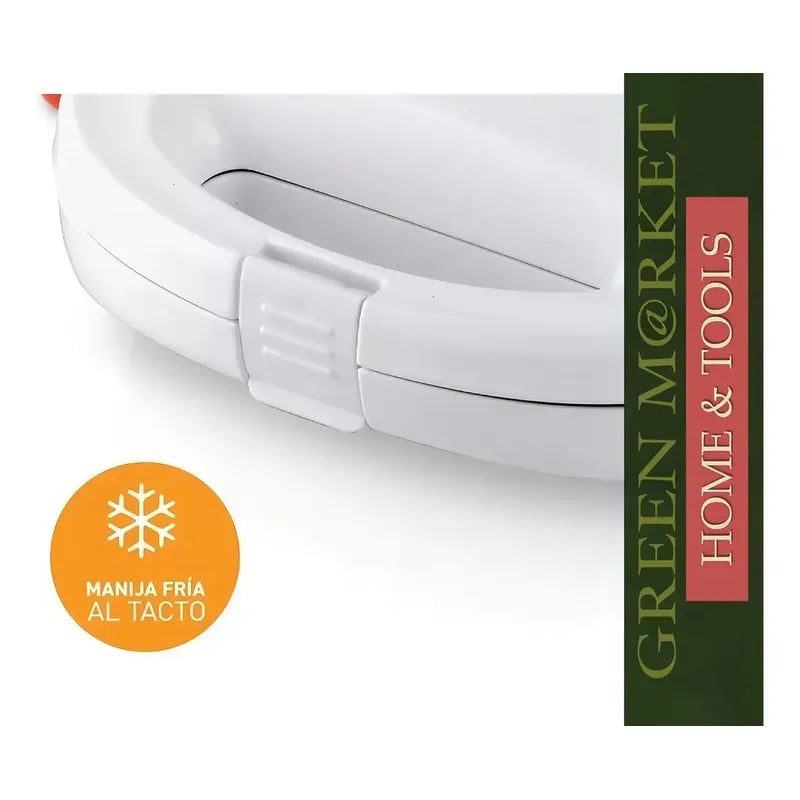 Sandwichera Peabody Pe-sw6141 5 En 1 Placas Intercambiables Blanco