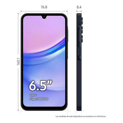 Samsung Galaxy A15 128gb 4gb Ram Azul Oscuro - Excelente (Reacondicionado)