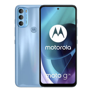Celular Moto G71 5g 128gb + 6gb Ram Oled Nfc Liberado Color Azul - Excelente (Reacondicionado)