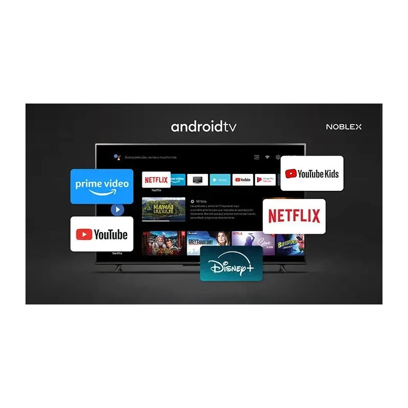 Smart Tv Dv43x7180 43 Android Tv Noblex