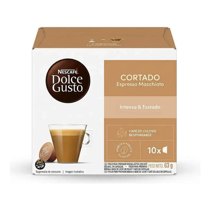 Cápsulas De Café Nescafé® Dolce Gusto® Cortado - X 10 Cápsul
