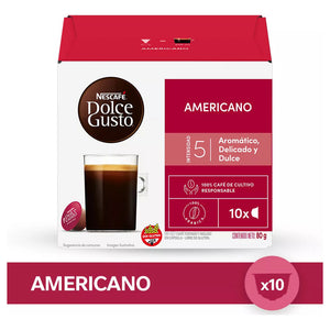 Café Americano En Cápsula Nescafé Dolce Gusto Dolce Gusto Sin Tacc