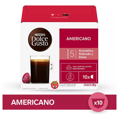 Café Americano Nescafé Dolce Gusto Sin Tacc Con Sabor Equilibrado