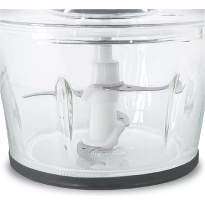 Picadora Peabody Con Doble Cuchilla Y Bowl De Vidrio Pe-cp200ix